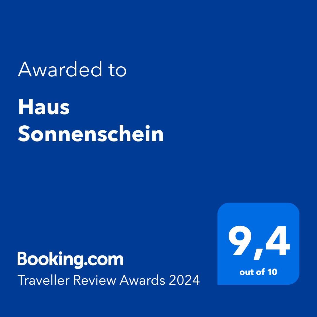 Апартаменты Haus Sonnenschein Виттен Экстерьер фото